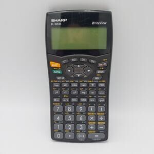 SHARP‎ EL-W535 WriteView Handheld Scientific Calculator